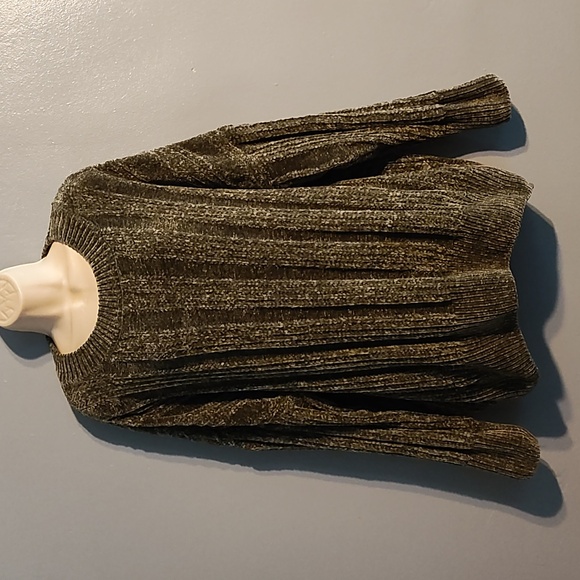 Zenana outfitters size XL oversized soft green sweater - Picture 6 of 16